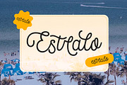 Oskadhon - Script Display Font, a Script Font by Ekahermawan (Thumbnail 2 of 15)