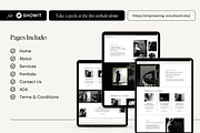 Website Template For Creatives, a Websites & App Template by Emily Betts (Thumbnail 3 of 6)