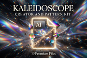 Kaleidoscope Pattern Generator AI, a Pattern Graphic by Dreamanart (Thumbnail 2 of 3)