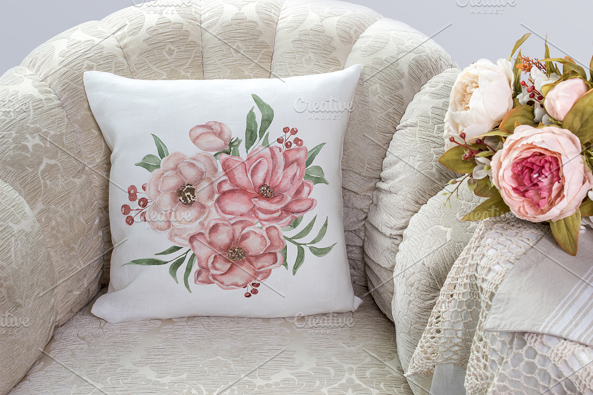 Watercolor Autumn Collection, a Decorative Illustration by MayaNavits (Photo 5 of 8)
