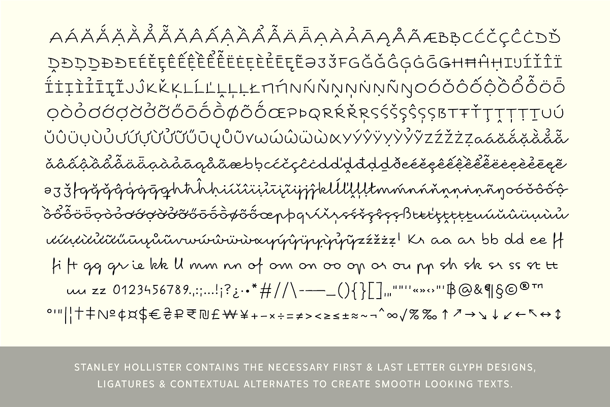 Stanley Hollister - Premium Bundle, a Handwritten Font by Punch (Photo 6 of 8)