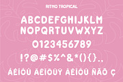 Ritmo Tropical by Emily Ann Hill, a Sans Serif Font by Emily Ann Hill Type Co. (Thumbnail 2 of 4)