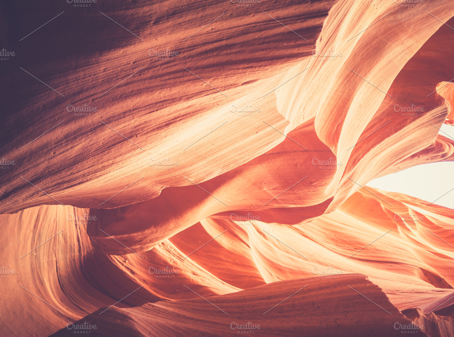 Antelope canyon featuring canyon, antelope, and arizona, a Nature Photo by Pabkov