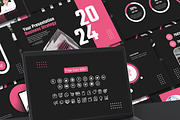 Black Pink Powerpoint Template, a Presentation Template by SKY CREATION (Thumbnail 6 of 6)