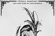 Special Lettering tattoo bundle, a Brush Add-On by ProcreateInk (Thumbnail 8 of 10)