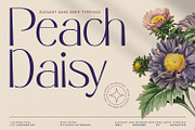 Peach Daisy, a Sans Serif Font by Nathatype (Thumbnail 1 of 10)
