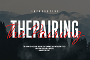 The pairing font duo, a Handwritten Font by cocodesign (Thumbnail 1 of 7)