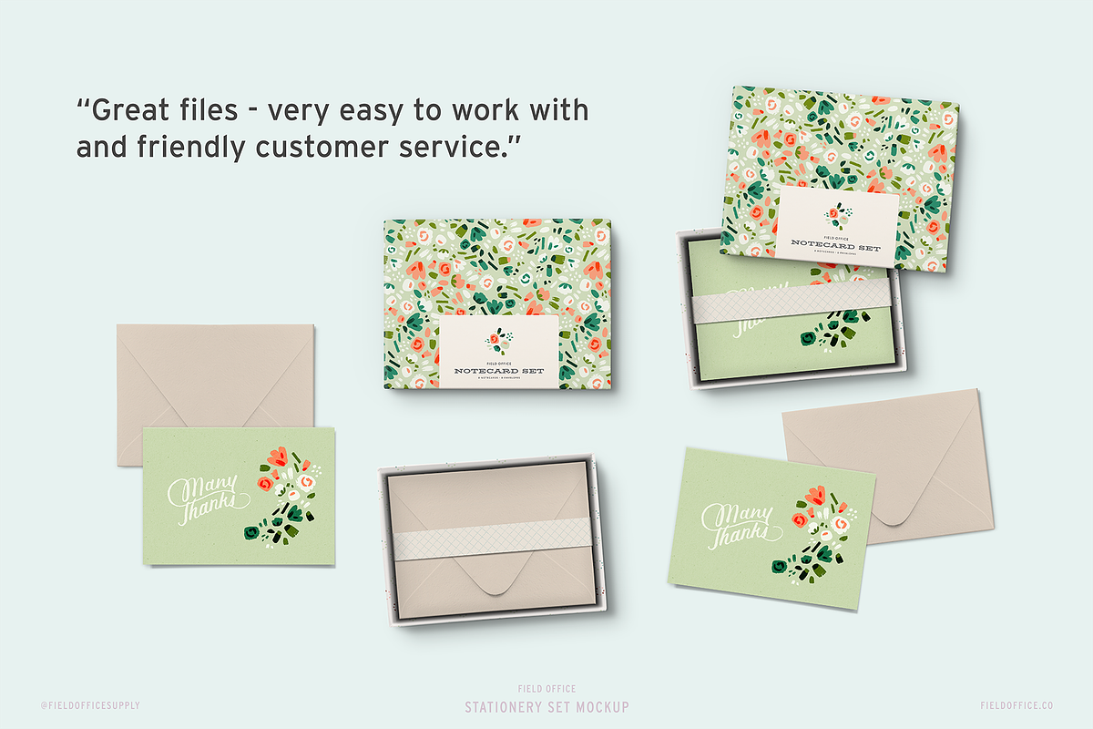 Stationery Box Mockup Scene Creator, a Pens & Pencil Mockup by Field Office (Photo 2 of 7)