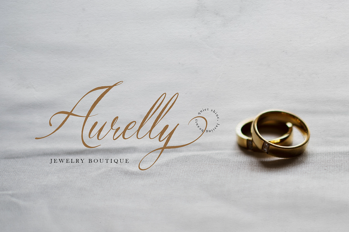 Del Lante Elegant Calligraphy Script, a Script Font by gracetype_studio (Photo 4 of 12)