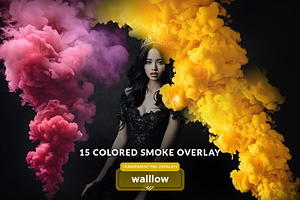 Colored Smoke Png Photoshop Overlays