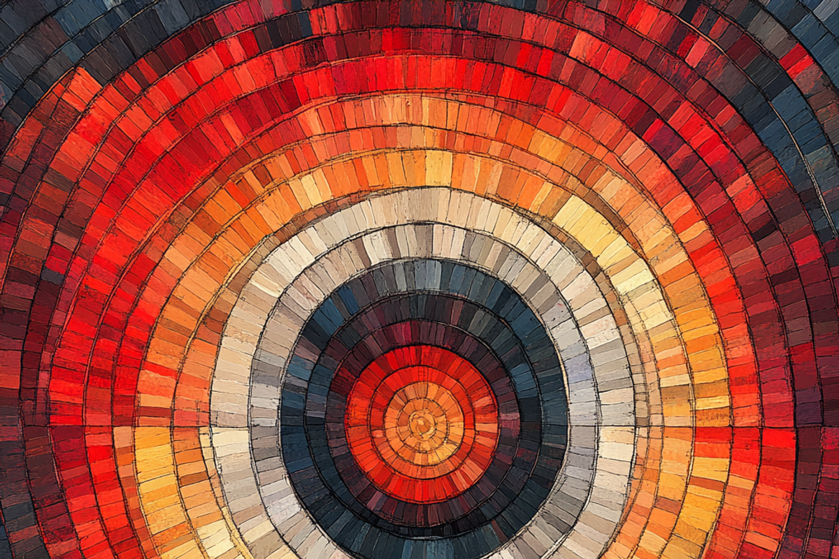 Pomo Indian Basket Pattern