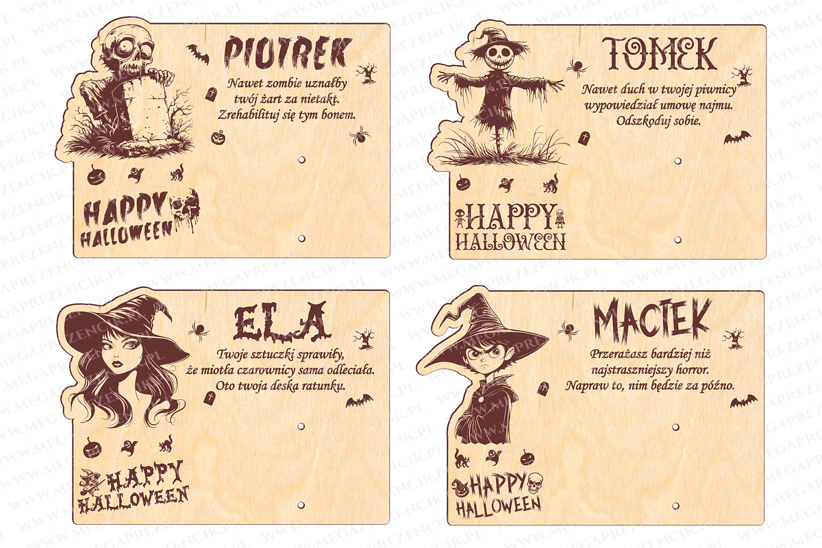 Halloween money voucher laser cut, a Pattern Graphic by MegaPrezencik (Photo 3 of 6)
