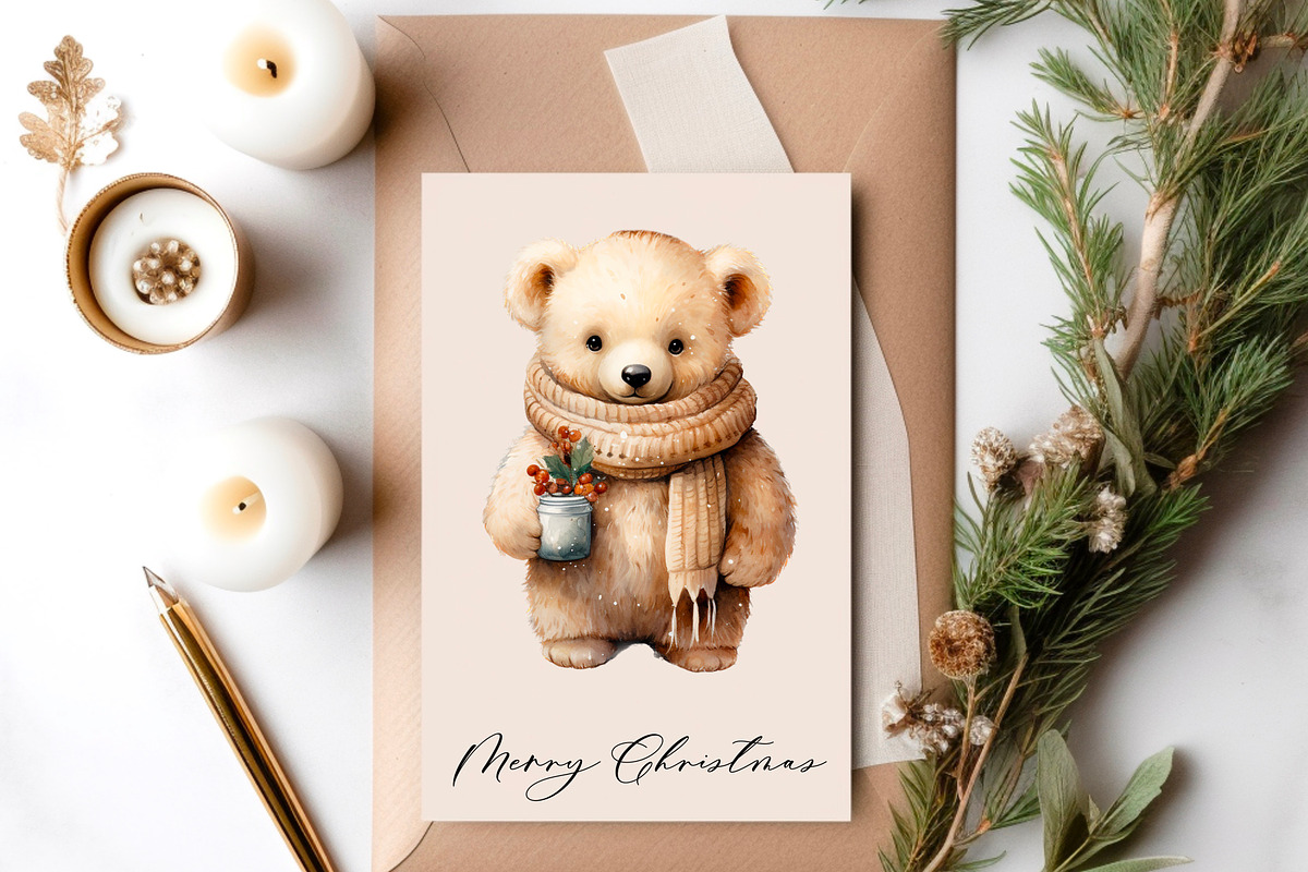 Winter animals, Forest dwellers, an Animal Illustration by Hello My Print (Photo 3 of 9)