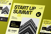 Startup Summit Flyer Set, a Flyer Template by Annora Studio (Thumbnail 6 of 6)