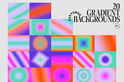 Bleached 90s Gradient Kit, a Texture Graphic by angelainthefields (Thumbnail 6 of 9)
