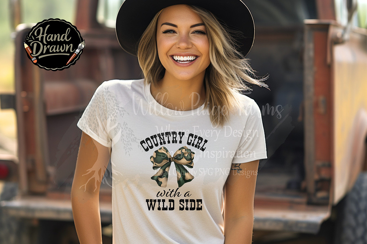 Country Girl With a Wild Side Camo, an Object Illustration by Willow Paige Farms (Photo 2 of 5)