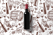 Wine Sketch Illustrations, a Decorative Illustration by DruZhi Art (Thumbnail 5 of 5)