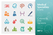 Medical Specialties Icons - Set 2, an Icon by introwiz1 (Thumbnail 1 of 3)