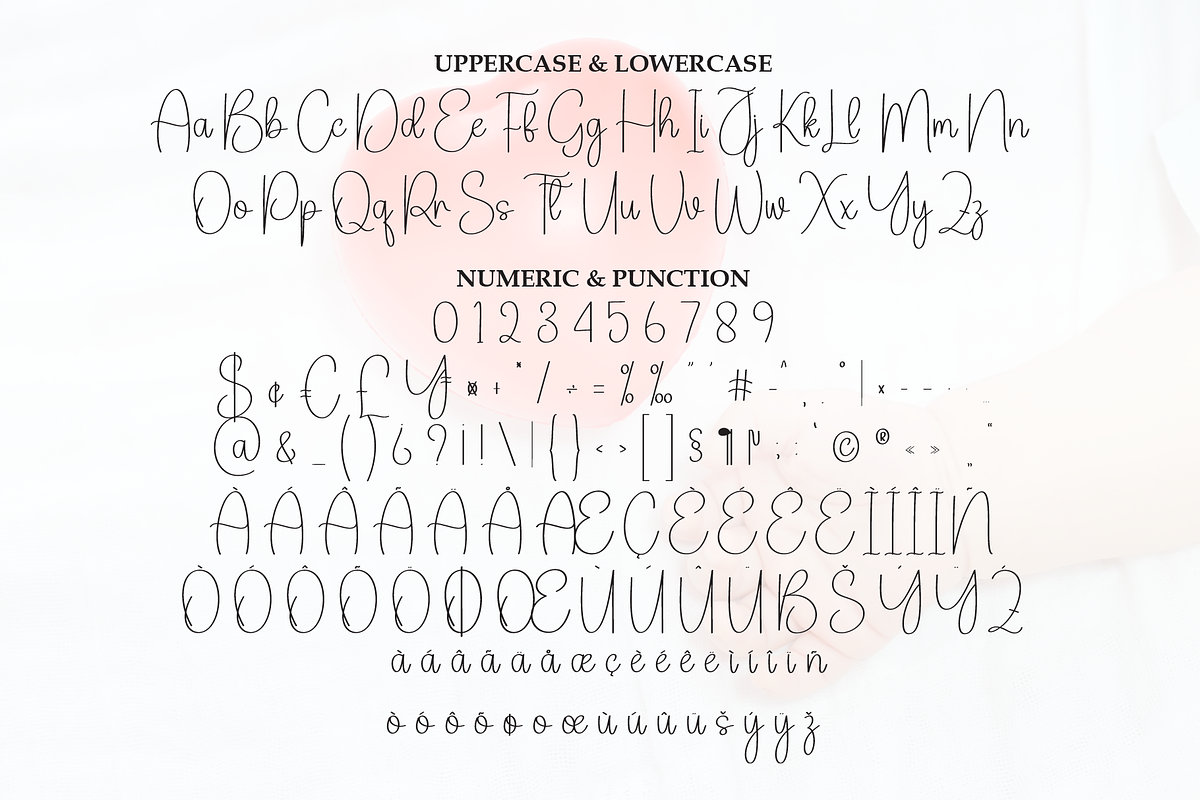 Babylove | Script Font, a Handwritten Font by Scratchones (Photo 6 of 9)