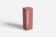 Thin Box Mockup, a Packaging Mockup by Indah (Thumbnail 6 of 6)