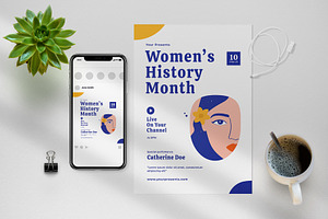 Women's History Month Flyer