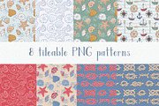 Rustic Nautical Illustrations, an Illustration by Kellie Jayne Studio (Thumbnail 5 of 6)