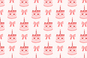 Coquette card templates + patterns, a Card Template by Viaireshop (Thumbnail 8 of 9)