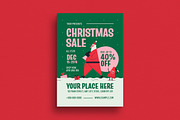Modern Retro Christmas Sale Flyer, a Flyer Template by Guuver (Thumbnail 1 of 3)