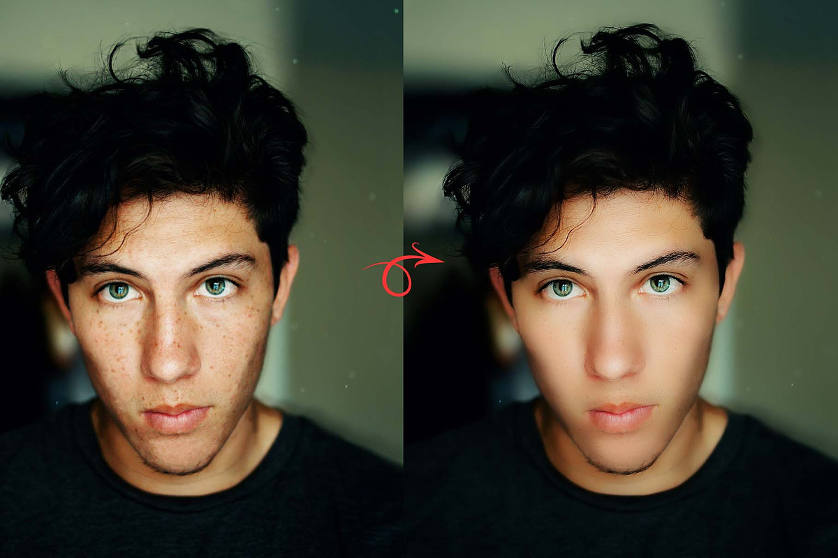 Skin Retouching Photoshop Action, an Action Add-On by MRI STUDIO (Photo 9 of 13)