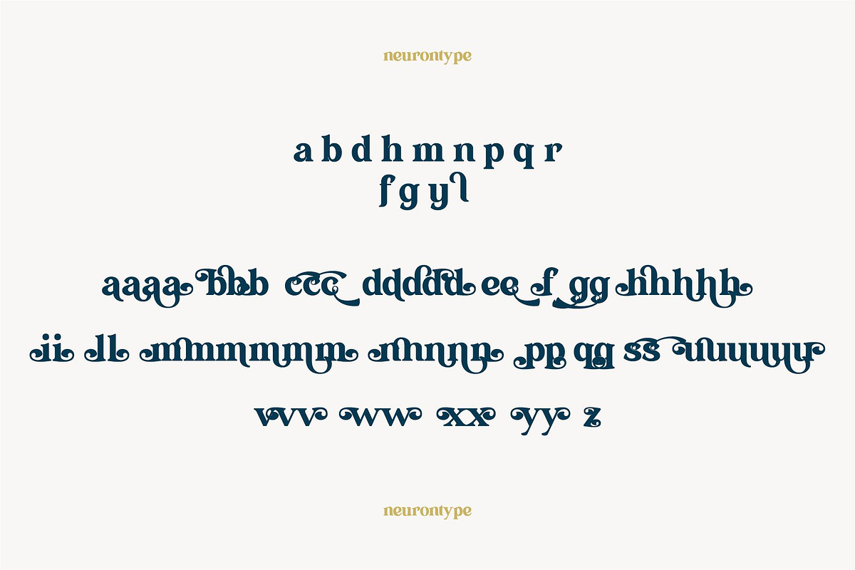 Gentlemen Revival, a Font by nurrontype (Photo 13 of 14)