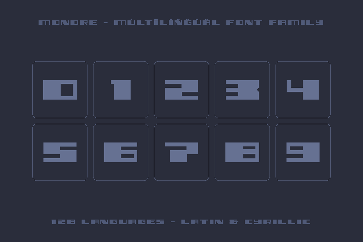 Monore Bold Typeface, a Sans Serif Font by alpercakici