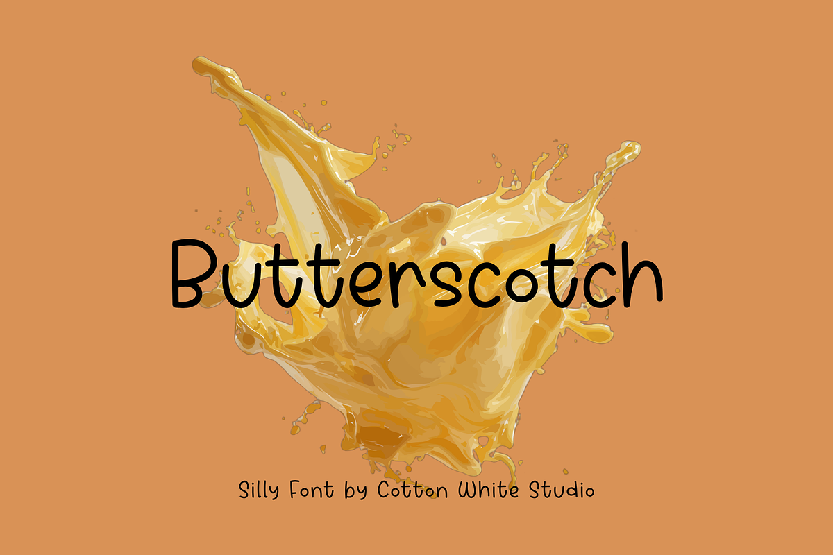 Butterscotch, a Handwritten Font by Sofia Skoog (Photo 1 of 10)
