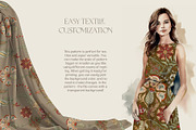 Bohemian Spirit 6 Seamless Patterns, a Pattern Graphic by Elen-Lane (Thumbnail 3 of 6)