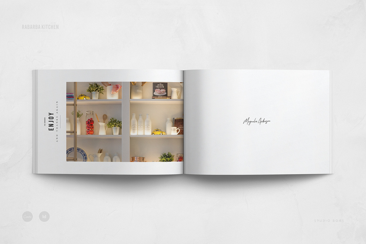 Canva Cookbook | Recipe Book, a Brochure Template by Studio Bons (Photo 26 of 27)