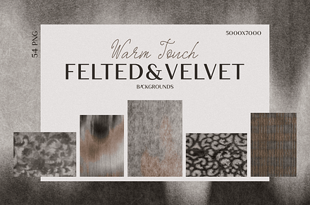 Felted & Velvet – Backgrounds
