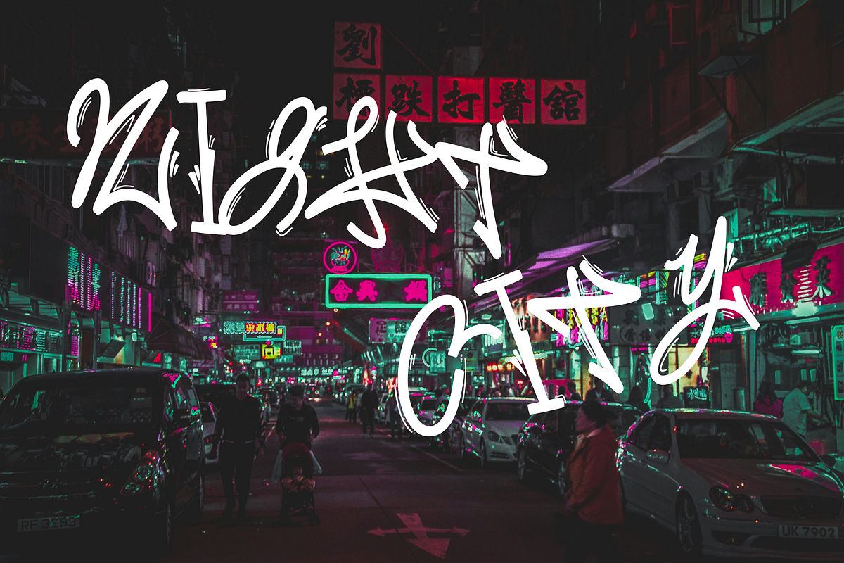 Riot Sketch, a Handwritten Font by Dm Studio (Photo 2 of 10)