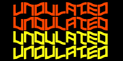 Undulated, a Font by Ingrimayne Type (Thumbnail 4 of 6)