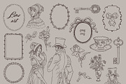 Dear Jane - SCRAPBOOKING collage set, an Object Graphic by alenaganzhela (Thumbnail 5 of 14)
