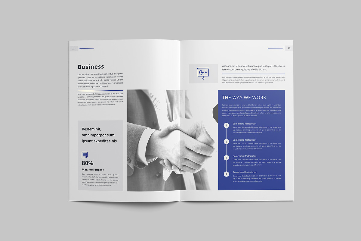 Proposal Brochure Template, a Brochure Template by Tanber Hossen (Photo 11 of 14)