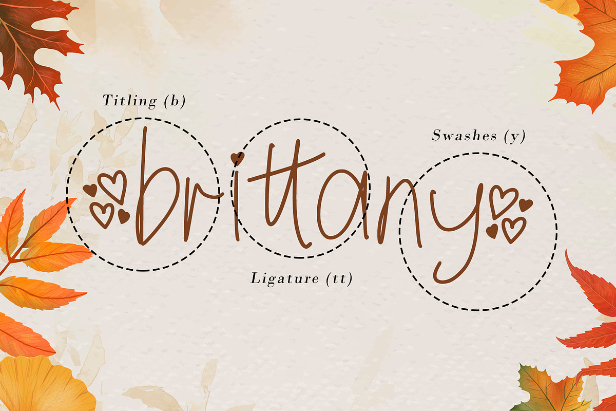 Briamitta, a Script Font by AEN Creative Studio (Photo 6 of 9)