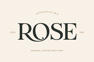 British Queen - Modern Ligature Font