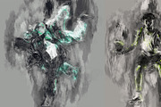 Digital brush art photoshop action, an Action Add-On by Shovajit (Thumbnail 2 of 8)
