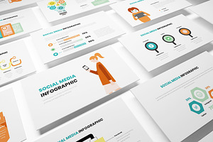 Social Media Infographic Powerpoint