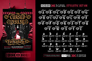 Chrome Revenant Typeface, a Serif Font by alit design (Thumbnail 9 of 17)