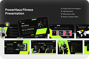 Sport & Fitness Google Slides, a Presentation Template by Annora Studio (Thumbnail 1 of 5)