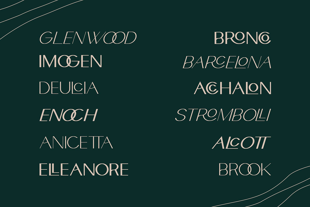Croiscella Elegant Sans Serif, a Sans Serif Font by takoliko (Photo 3 of 14)