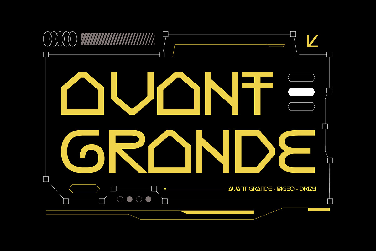 Bigeo – Mixed Decorative Sans Serif, a Sans Serif Font by Drizy (Photo 2 of 10)