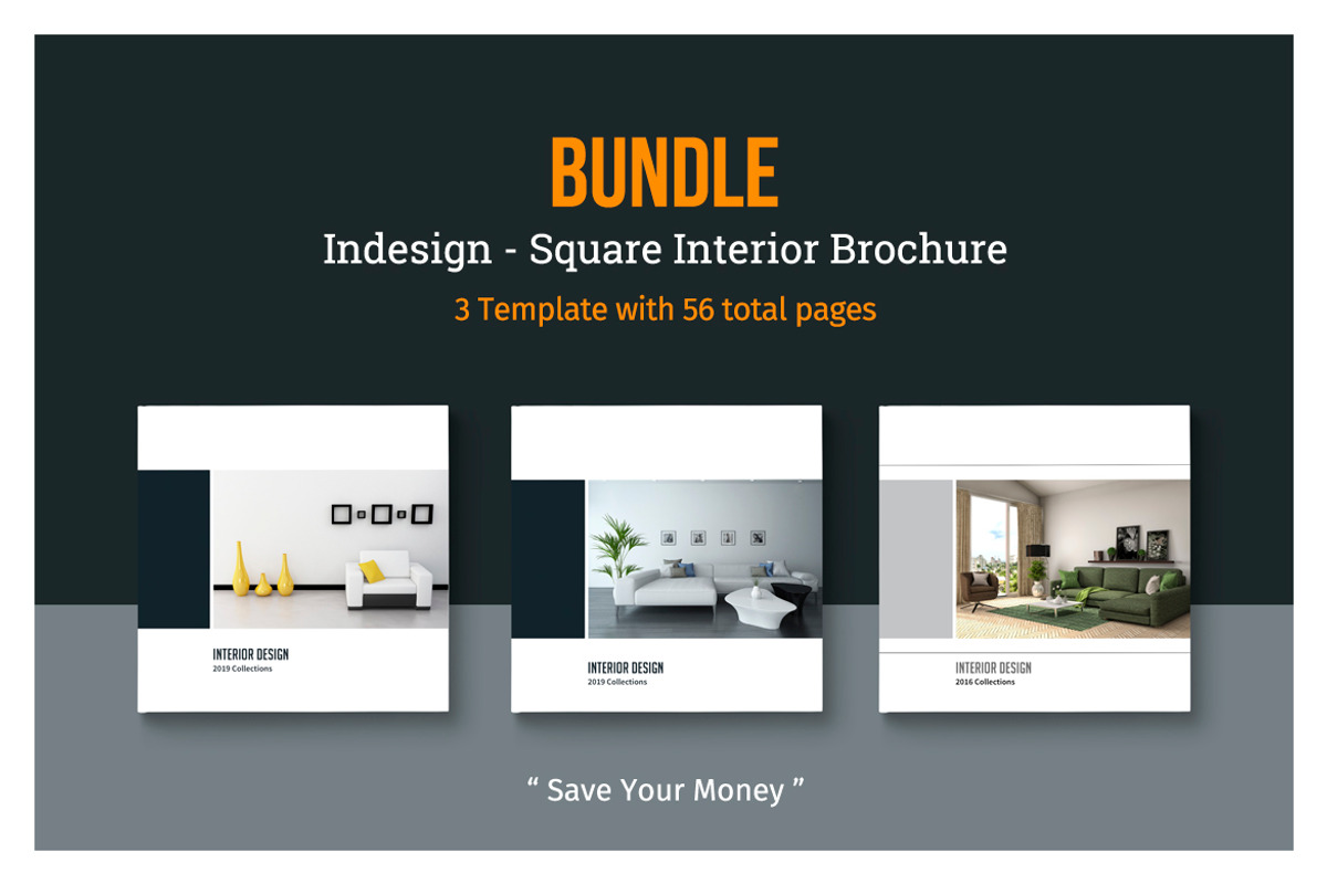 Bundle - Square Interior Brochure, a Brochure Template by adekfotografia (Photo 1 of 7)