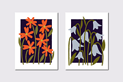 FLOWER POSTER SET (6 ILLUSTRATIONS), a Decorative Illustration by Bonfloret Studio (Thumbnail 6 of 8)