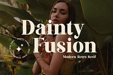 Dainty Fushion Modern Serif Font